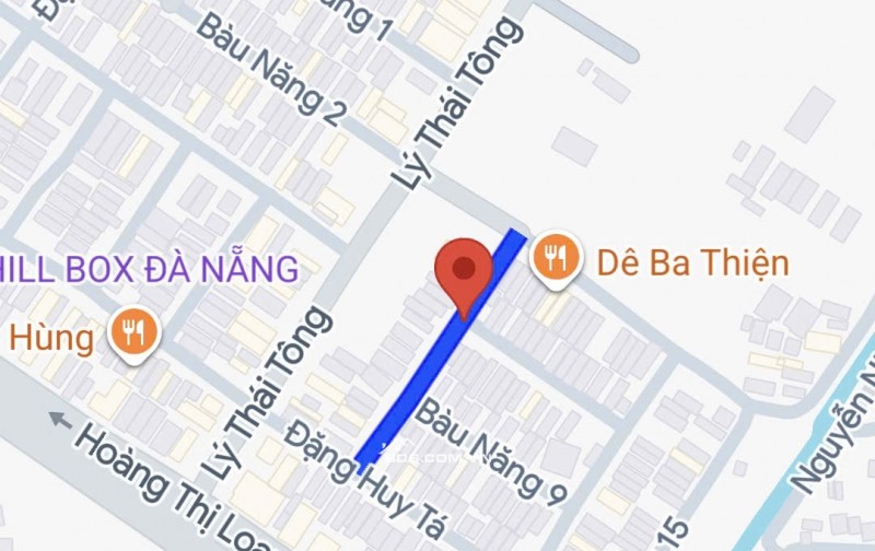 Bán nhà 1 mê đường Bàu Năng 7 - Đấu lưng Lý Thái Tông